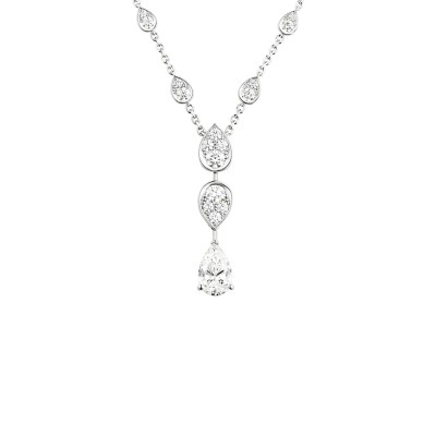 CHAUMET JOSÉPHINE RONDE D'AIGRETTES 1 CARAT PENDANT 083856
